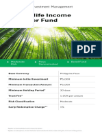 Manulife Income Builder Fund Brochure PDF