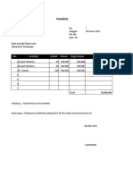 Invoice (Excel) 
