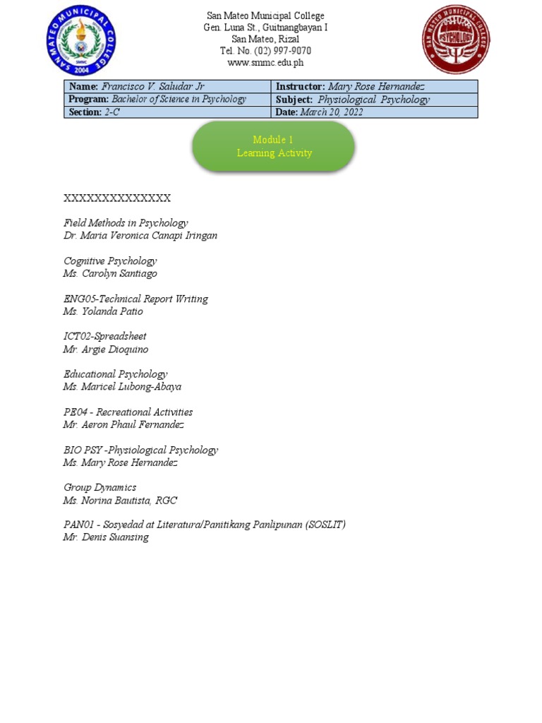 Format Sample | PDF