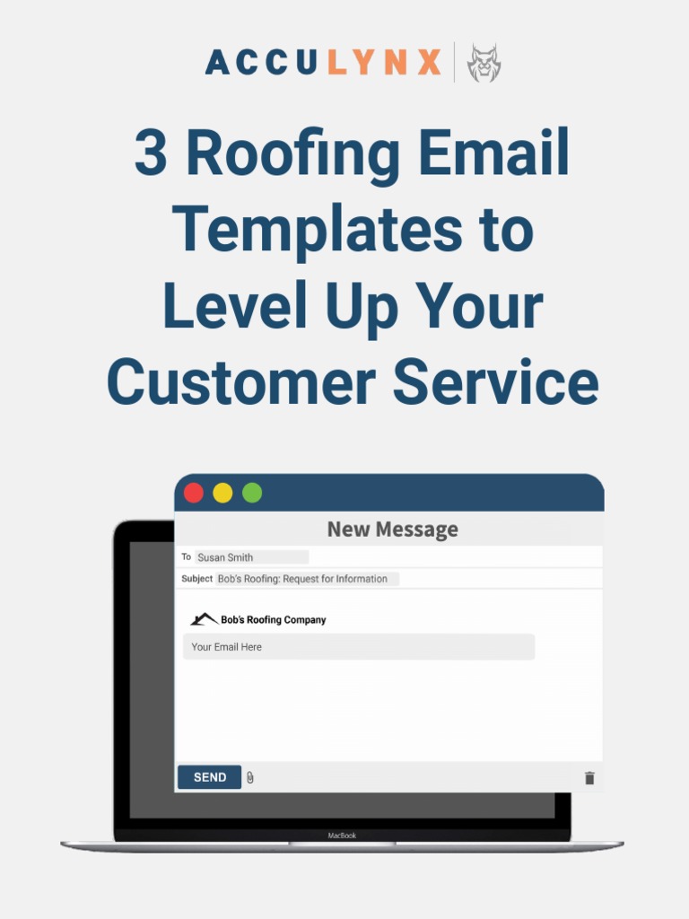 Roofing Email Templates To Level Up Your Customer Service PDF