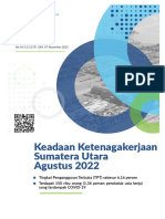 BRS Ketenagakerjaan Agustus 2022 - Sumatera Utara PDF