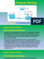 Pump System Design PDF