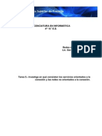 Servicios Orientados A La Conexión y Las Redes No Orientados A La Conexión