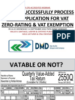 Powerpoint-09.14.22-Smmc Vat Zero Rating PDF