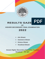 Ahsec 2022 Final Results Gazette PDF