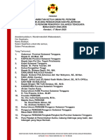 Sambutan Ketum Pada Pelantikan PENGPROV Sultra Periode 2022-2026