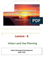 Lecture - 8 Urban Land Use Planning