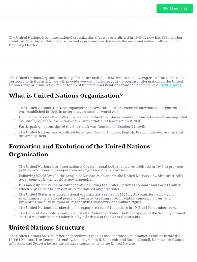 united-nations-organization-uno-objectives-features-and-structure