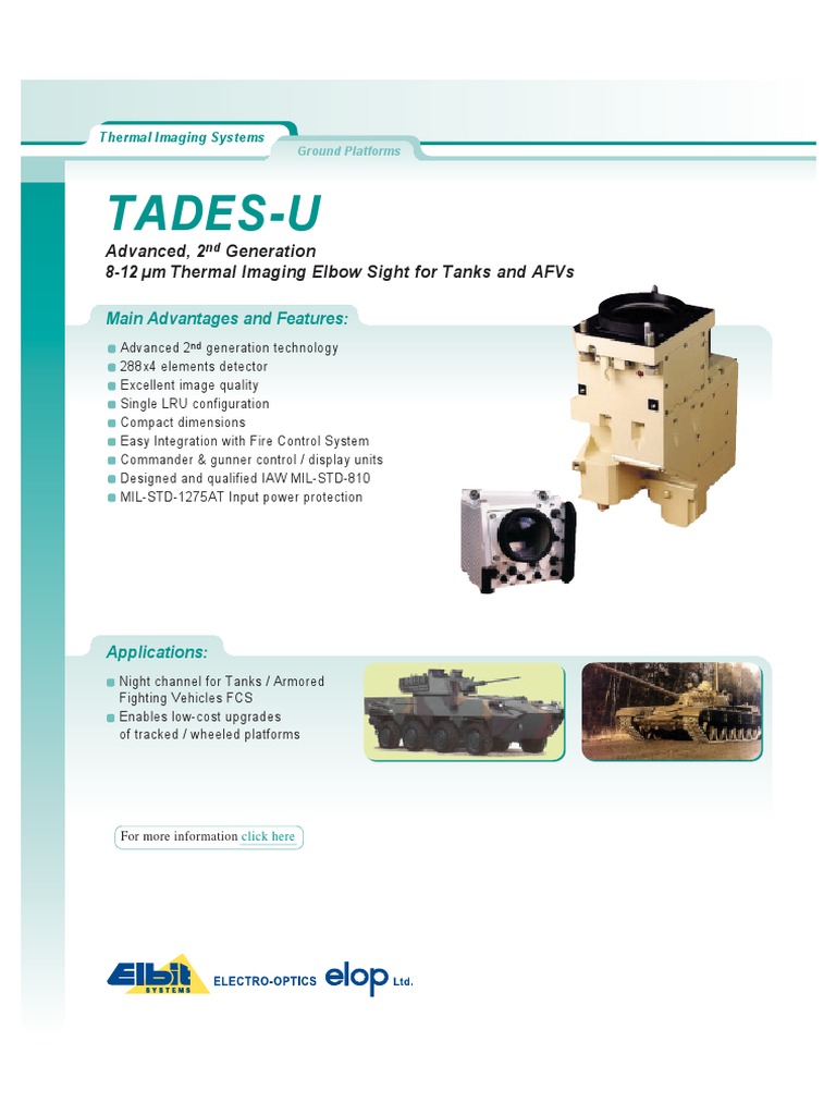 Advanced Thermal Imaging Systems for AFVs | PDF | Computers
