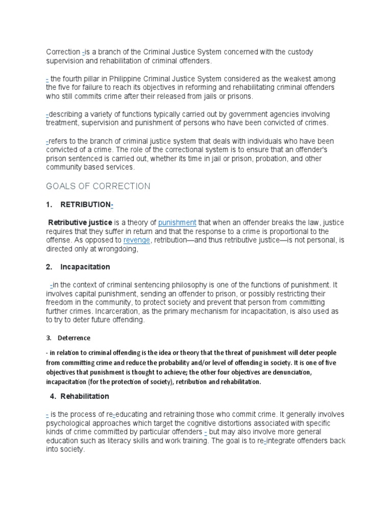 REVIEWER | PDF | Prison | Criminal Law
