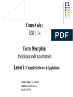 Topic 4 Computer Softwares Applications PDF