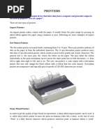 Topic 9 Printers PDF