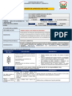 Sesion Aprendizaje #01-2022-Geb - 5° - Iv - B