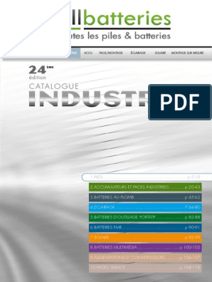 Catalogue General Allbatteries PDF, PDF