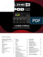 POD Go 1.10 Owner's Manual - French 