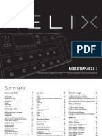 Helix 3.0 Owner's Manual - Rev E - French 