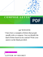 Compose A Letter