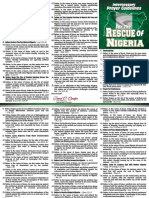 Intercessory Prayer Guidelines For The Rescue of Nigeria PDF