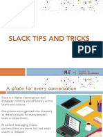 Slack Tips & Tricks