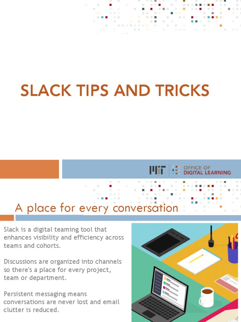 Slack Tips & Tricks Download Free PDF Cyberspace Software