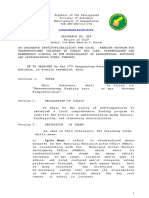 Ordinance No. 04 - 2019 - Feeding Program For Undernourished Children