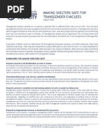 Download Making Shelters Safe for Transgender Evacuees by Natl Center for Transgender Equality SN63240495 doc pdf