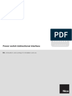 Bidi-Switch: Power Switch Bidirectional Interface