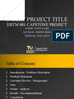 Ebtm 881 Capstone PPT Template