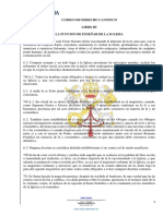 Código de Derecho Canónico sobre la función de enseñar de la Iglesia