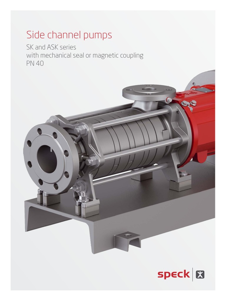 Side Channel Pumps | PDF | Pump | Bearing (Mechanical)