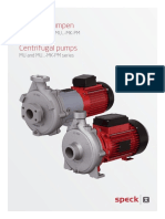 Speck Centrifugal Pumps MU Series