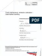 NR-L3-EnV-044 - Track Maintenance, Renewal or Alteration - Used Ballast Handling