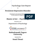 Clinical Psychology R's Case Record