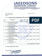 Quotation of Coupling Rubber PDF