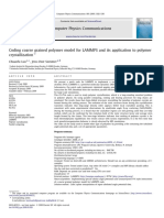 Coding Coarse Grained Polymer Model For LAMMPS and Its Application To Polymer Crystallization PDF