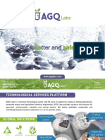 AGQ Labs: 25+ Years of Chemical & Technological Services