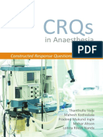 @anesthesia Books 2019 CRQs in Anaesthesia Constructed Response PDF