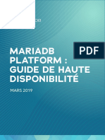 Mariadb Haute Disponibilite PDF