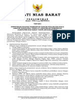 Pengumuman Bupati Nias Barat Tentang Penerimaan PPPK JF Teknis Di Lingkungan Pemerintah Kab. Nias Barat T.A 2022