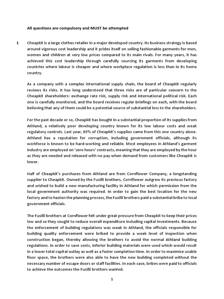 Sep 2022 PT Question | PDF | Supermarket | Retail