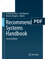 Recommender Systems Cookbook