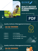 QA QC Engineer Course Content PDF