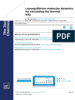 A Simple Nonequilibrium Molecular Dynamics Method For Calculatingthe Thermal Conductivity