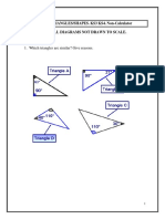 Similar Triangles - Shapes - KS3 KS4 - With Answers PDF