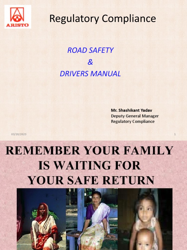 Driver Management and Road Safety Guide | PDF