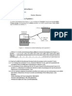 Examen de Machines Hydrauliques 3éme Génie Minéral 2022 Durée 2heures