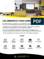 Live Ambientes Tijuca convida para parceria de sucesso com 7 anos de garantia