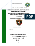 Escuela Nacional de Formación Profesional Policial Escuela de Educación Superior Técnico Profesional PNP Policía Nacional Del Perú