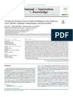 A Systematic Literature Review of Artificial Intelligence in The Healthcare Sector - Benefits, Challenges, Methodologies, and Functionalities PDF