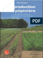 La Production en Pepiniere Des References Techniques A La Certification Environnementale